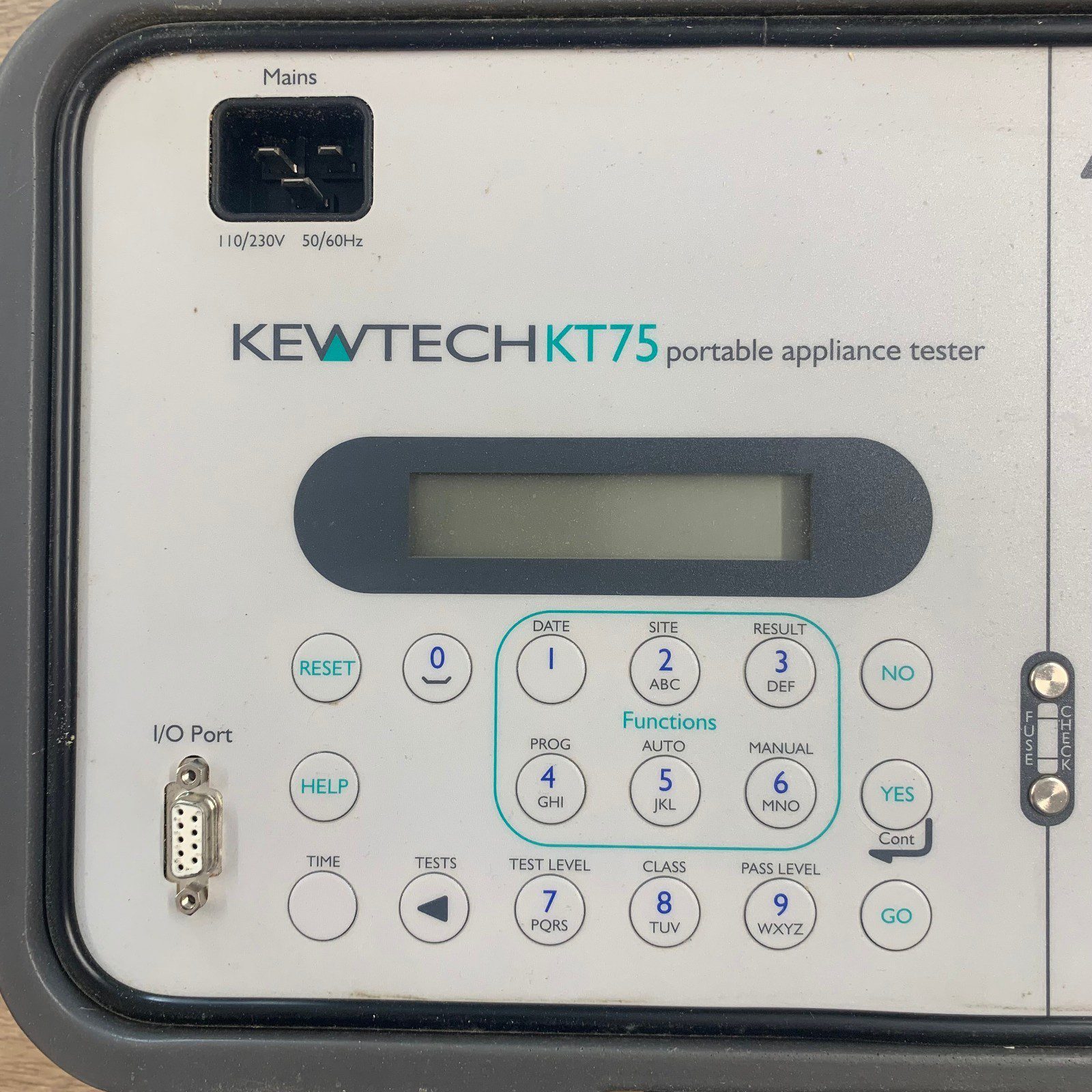 Kewtech KT75 110V 230V Portable Appliance PAT Tester Kit Refurbished - Image 6