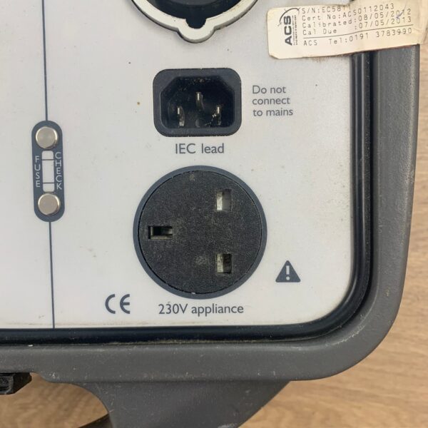 Kewtech KT75 110V 230V Portable Appliance PAT Tester Kit Refurbished