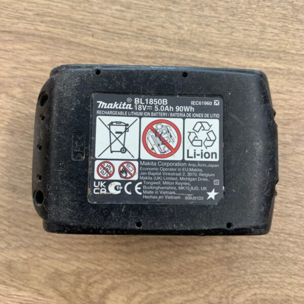 Makita BL1850B 18v 5.0Ah Li-Ion Battery with Charge Indicator