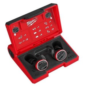Milwaukee L4 RLEPB REDLITHIUM USB Bluetooth Ear Plugs Hearing Protection New