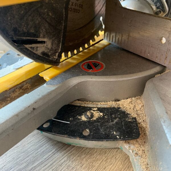 DeWalt DWS773 230V 216mm Sliding Compound Mitre Saw Used