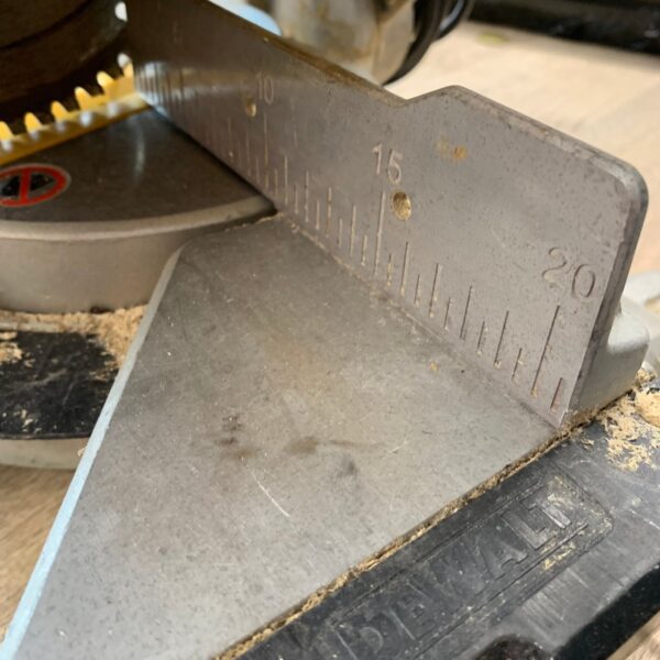 DeWalt DWS773 230V 216mm Sliding Compound Mitre Saw Used