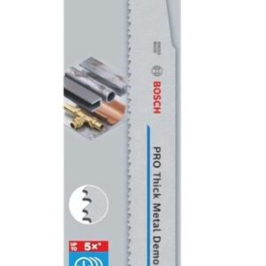 Bosch PRO Thick Metal Demolition Reciprocating Saw Blades S1130CF 5 Pack New