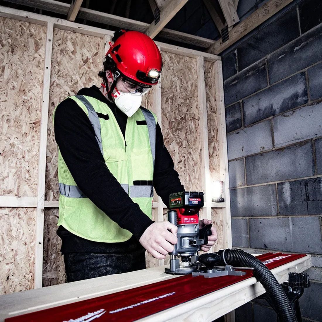 Milwaukee M18 FR12 FUEL 18V 12mm 1/2in Cordless Router Bare Unit New With Case - Image 6