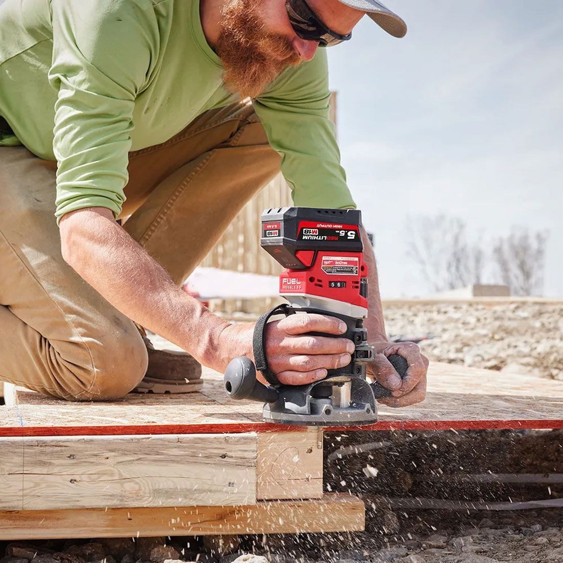Milwaukee M18 FR12 FUEL 18V 12mm 1/2in Cordless Router Bare Unit New With Case - Image 7