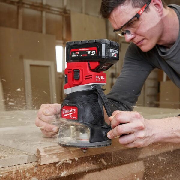 Milwaukee M18 FR12 FUEL 18V 12mm 1/2in Cordless Router Bare Unit New With Case