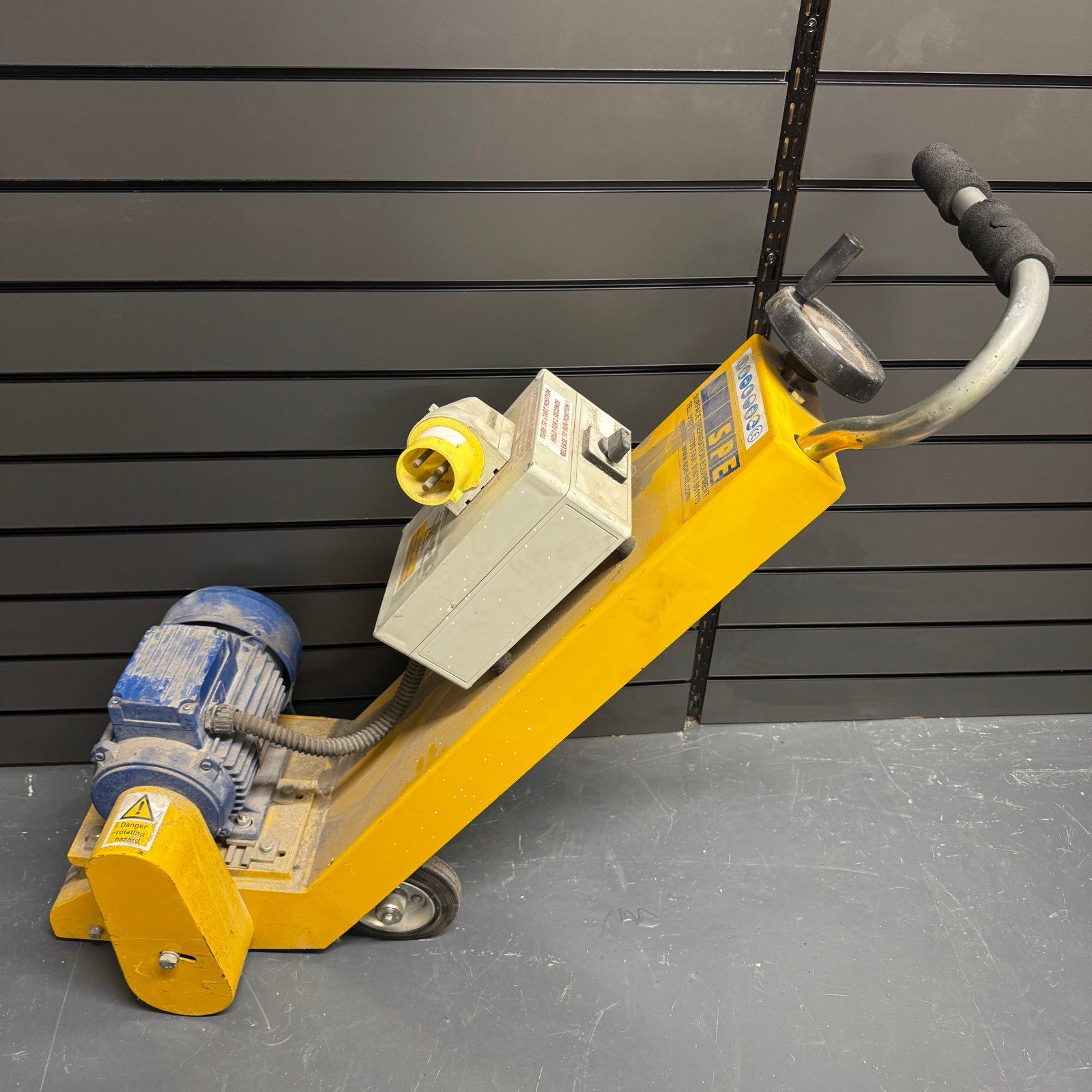 SPE BEF200 Surface Preparation Equipment 110V Electric Floor Prep Machine Used - Image 5