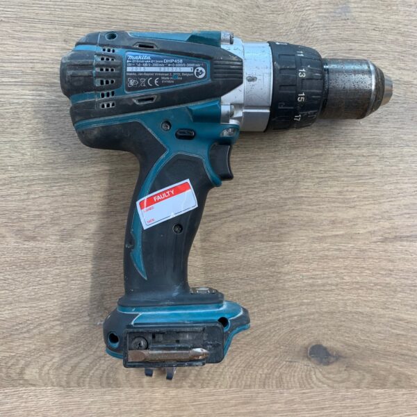 Makita DHP458 18V LXT Cordless Combi Drill Body Only Spares or Repair