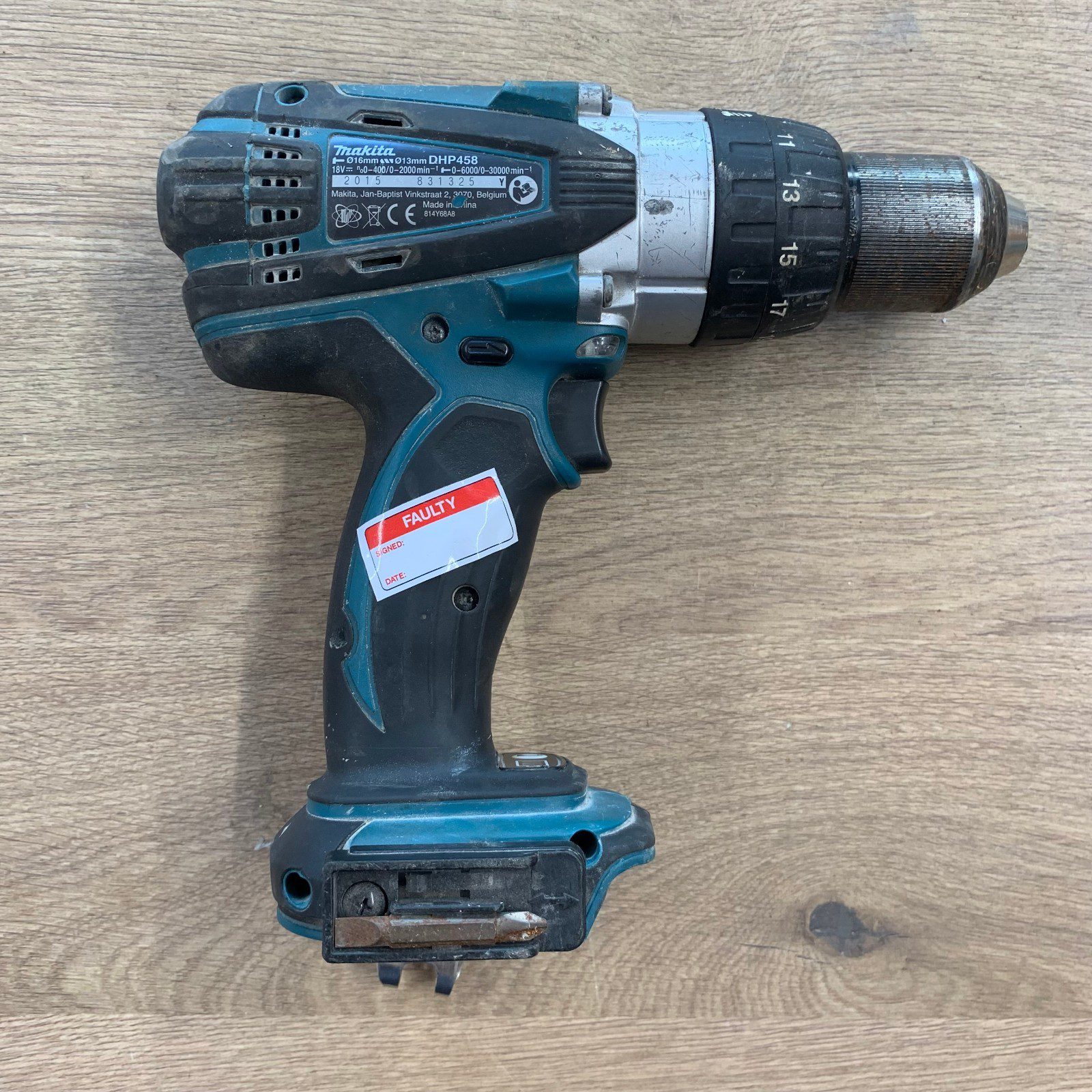 Makita DHP458 18V LXT Cordless Combi Drill Body Only Spares or Repair - Image 17