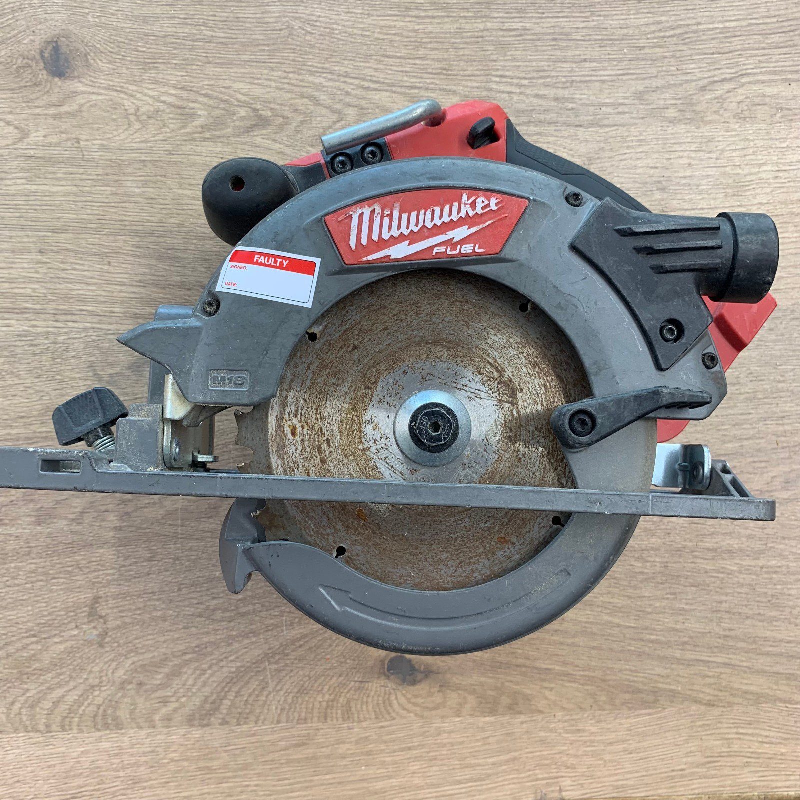 Milwaukee M18 CCS55 18V Fuel Brushless 165mm Circular Saw Body Only For Parts - Image 1