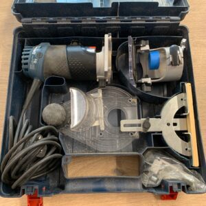 Bosch GKF 600 Professional 230V 600W Palm Router Trimmer Kit Case
