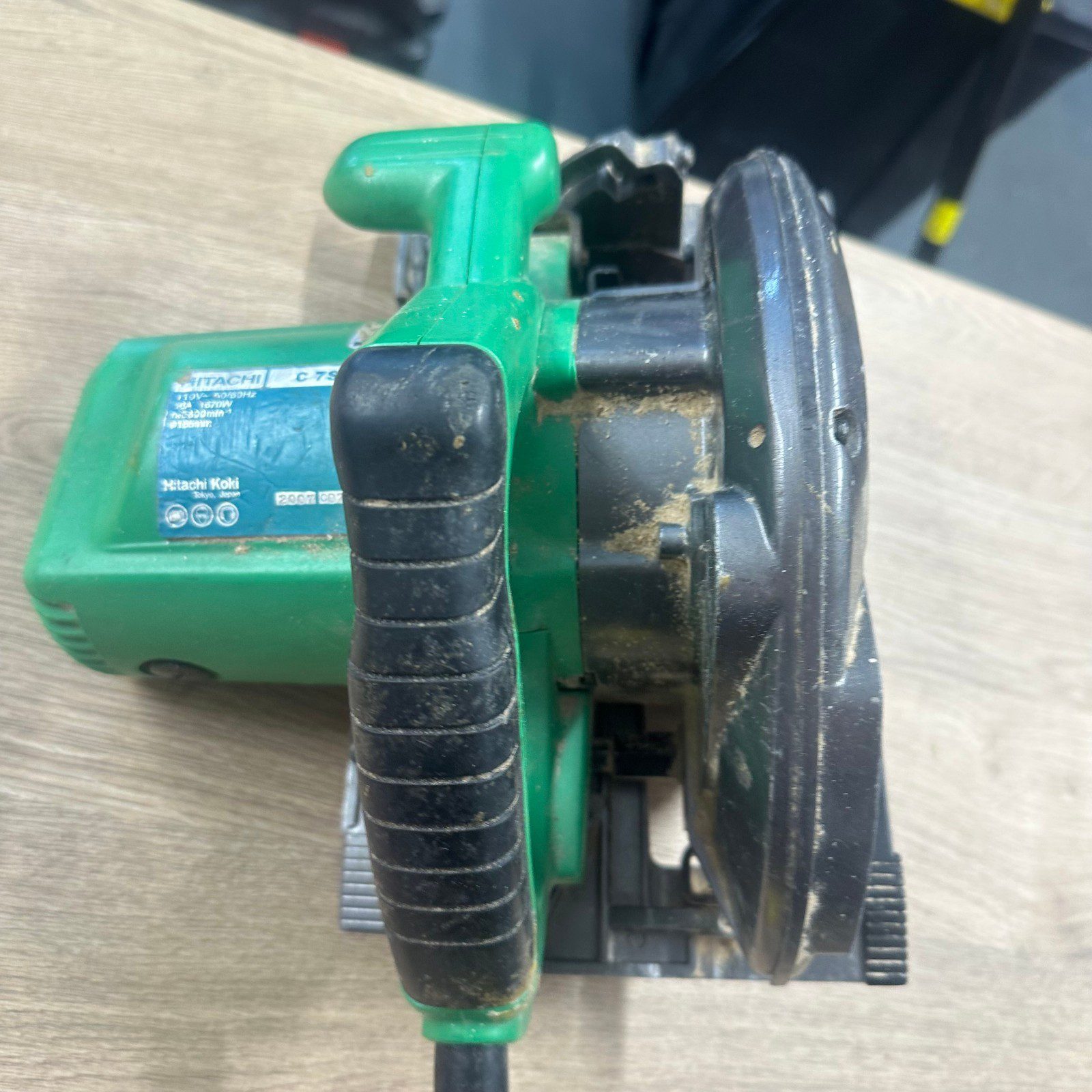 Hitachi C7SB2 110V 185mm Circular Saw 1670W Spares Or Repairs - Image 7