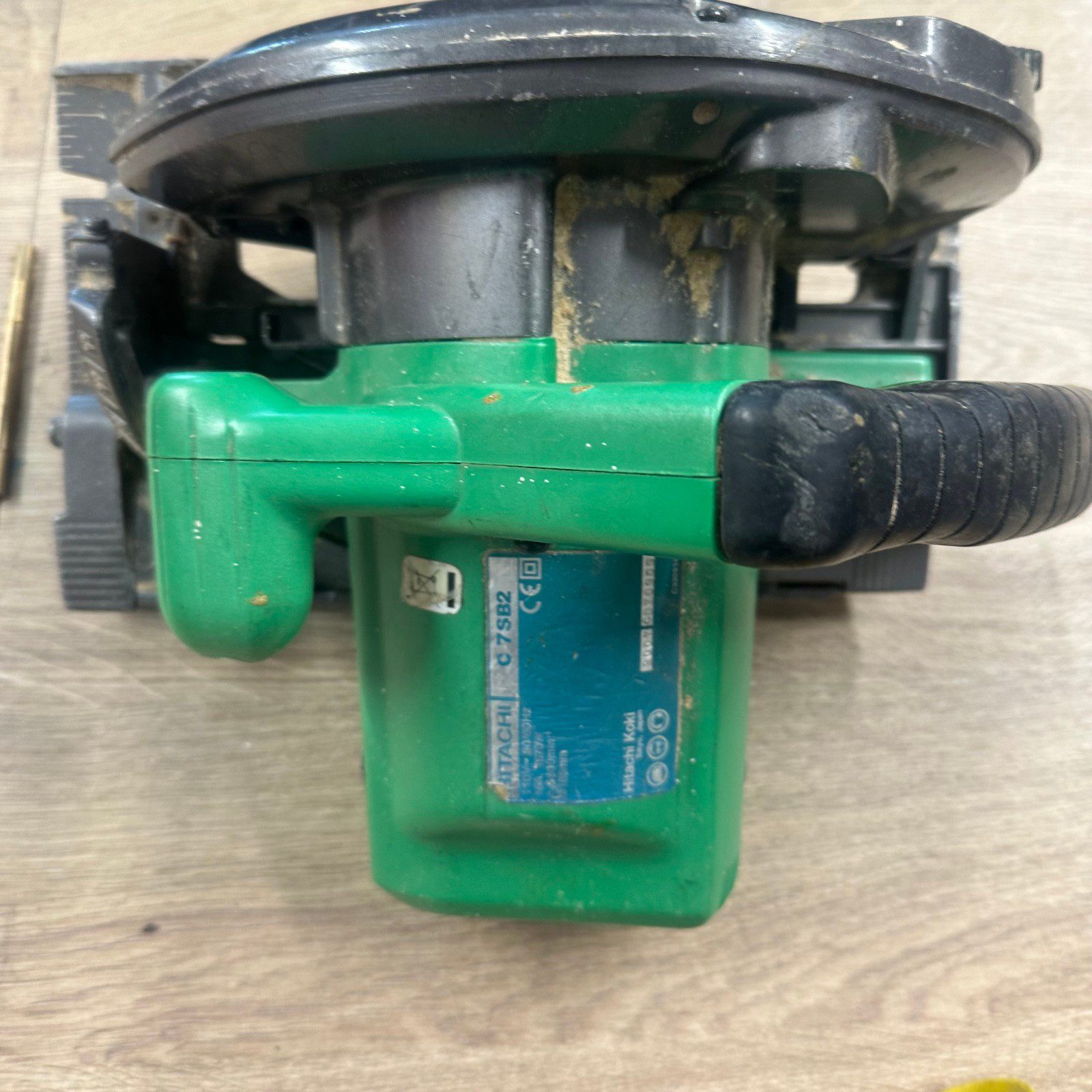 Hitachi C7SB2 110V 185mm Circular Saw 1670W Spares Or Repairs - Image 9