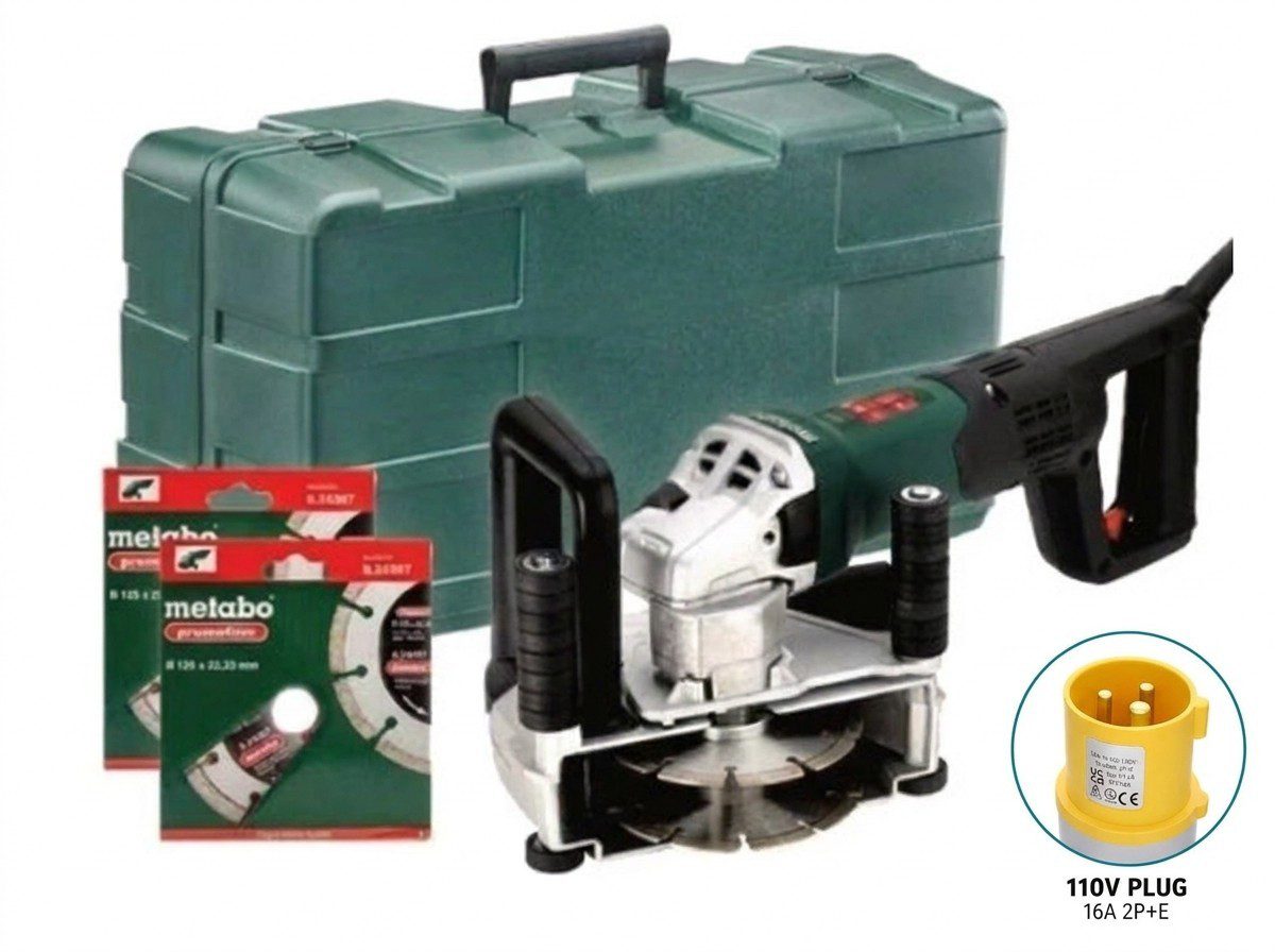 Metabo MFE 40 110V 1700W 125mm Wall Chaser Channelling Machine New With Case - Image 1