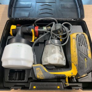 Wagner Flexio Electric Paint Sprayer Spray Gun Kit 2 Attachments Case Used