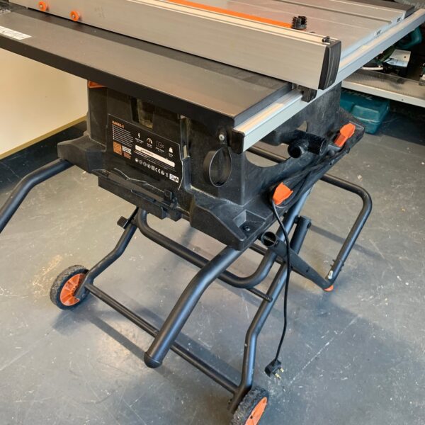 Evolution RAGE5-S 230V 255mm Multipurpose Table Saw 1800W With Stand
