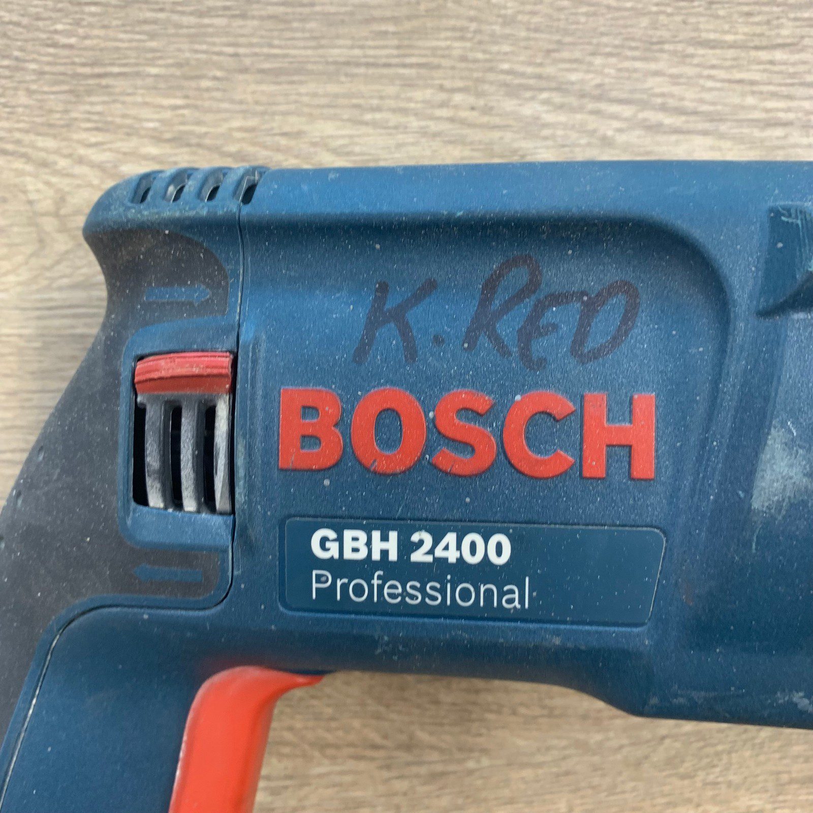 Bosch GBH 2400 Professional SDS Plus Hammer Drill 110V Case Bits Used - Image 5
