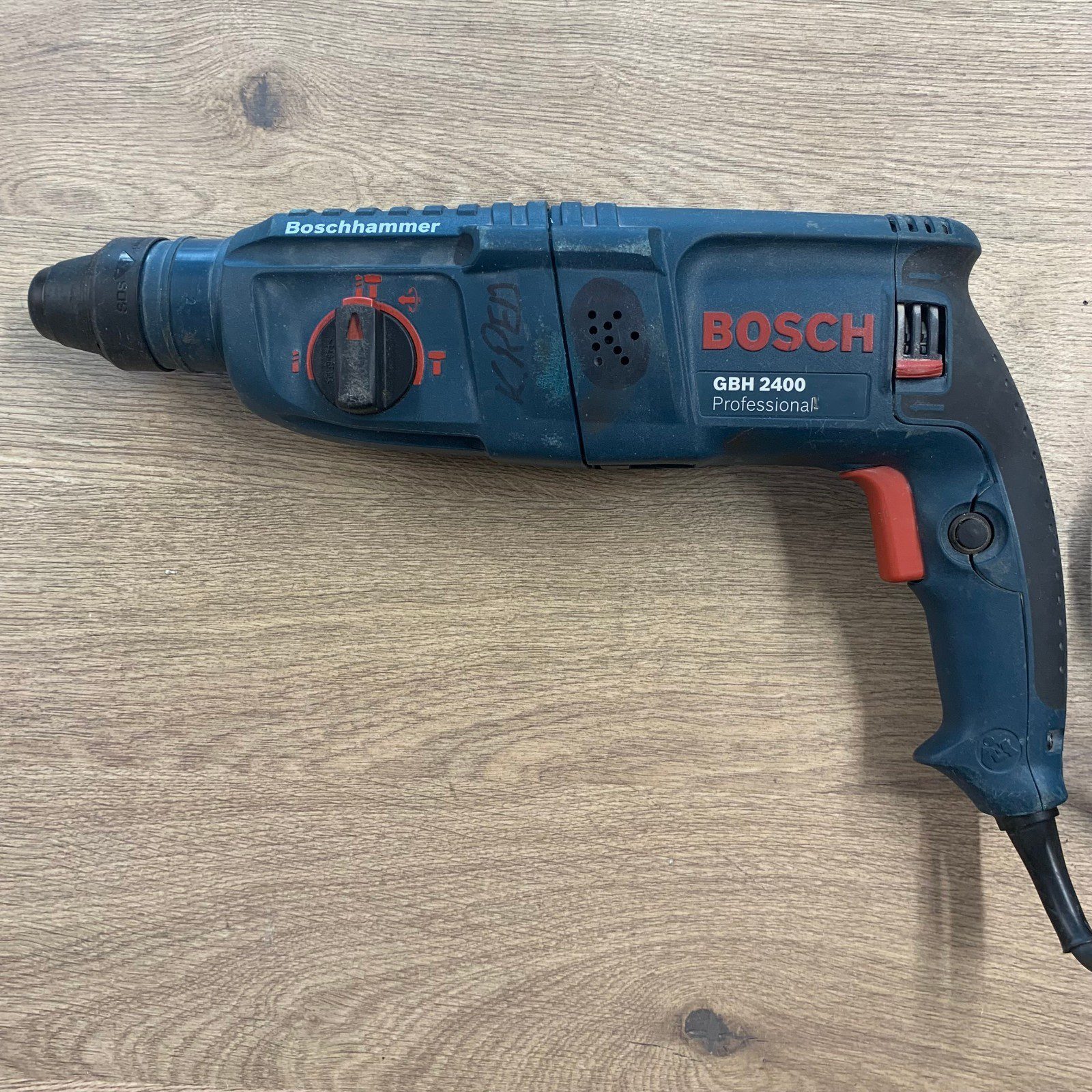 Bosch GBH 2400 Professional SDS Plus Hammer Drill 110V Case Bits Used - Image 11
