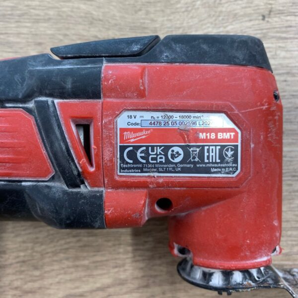 Milwaukee M18 BMT 18V Cordless Oscillating Multi Tool Body Only