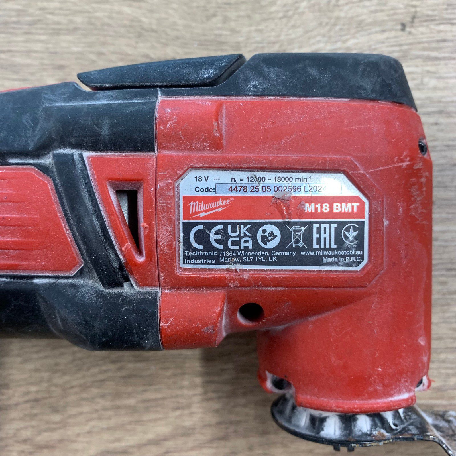 Milwaukee M18 BMT 18V Cordless Oscillating Multi Tool Body Only - Image 3