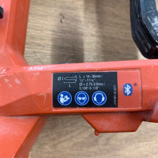Hilti BX 3-L 21.6V Cordless Concrete Nailer Fastening Tool With Case