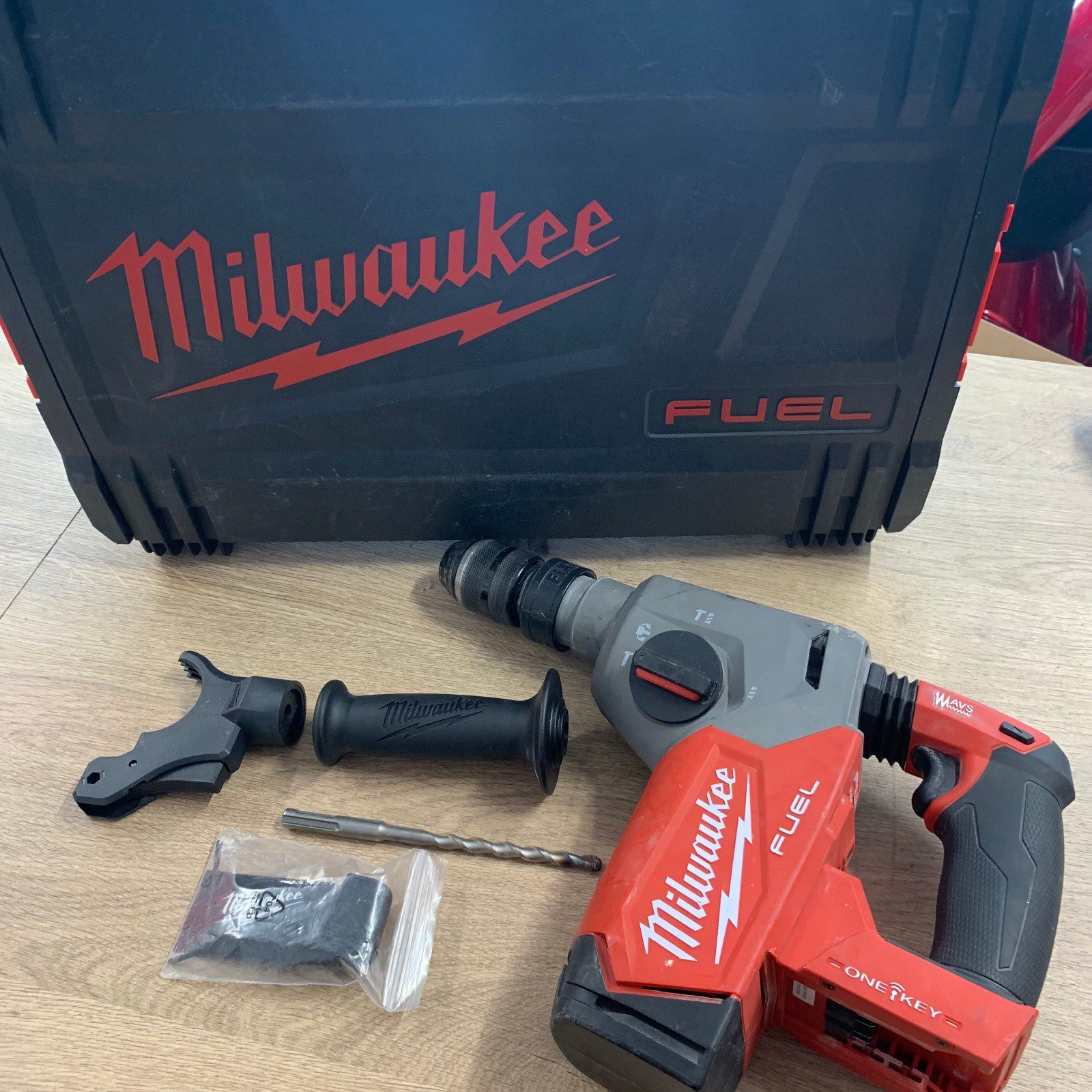 Milwaukee M18 ONEFHX 18V FUEL SDS Plus Rotary Hammer Drill With Case Body Only - Image 1