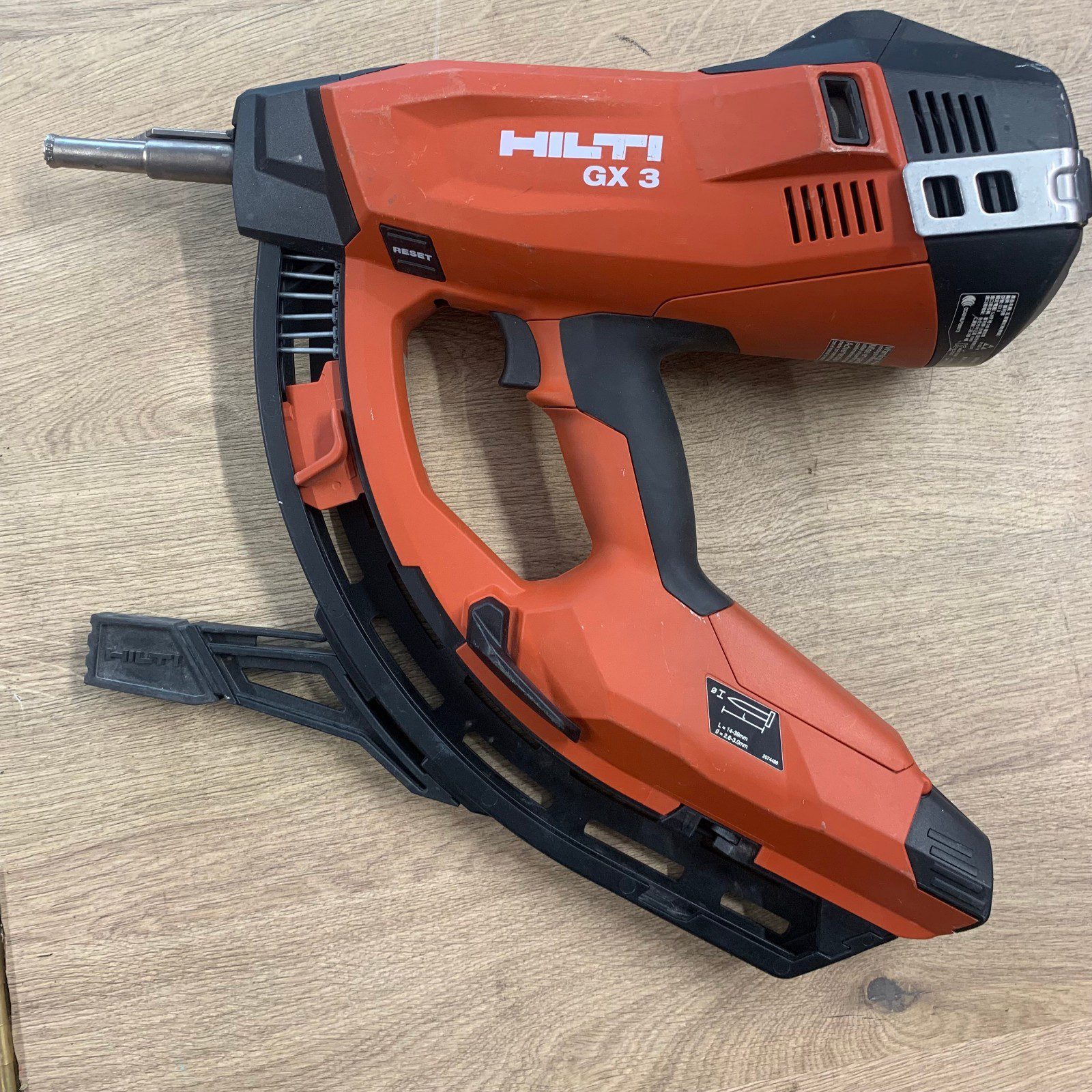 Hilti GX 3 Gas Actuated Concrete Nailer Fastening Tool With Case - Image 7