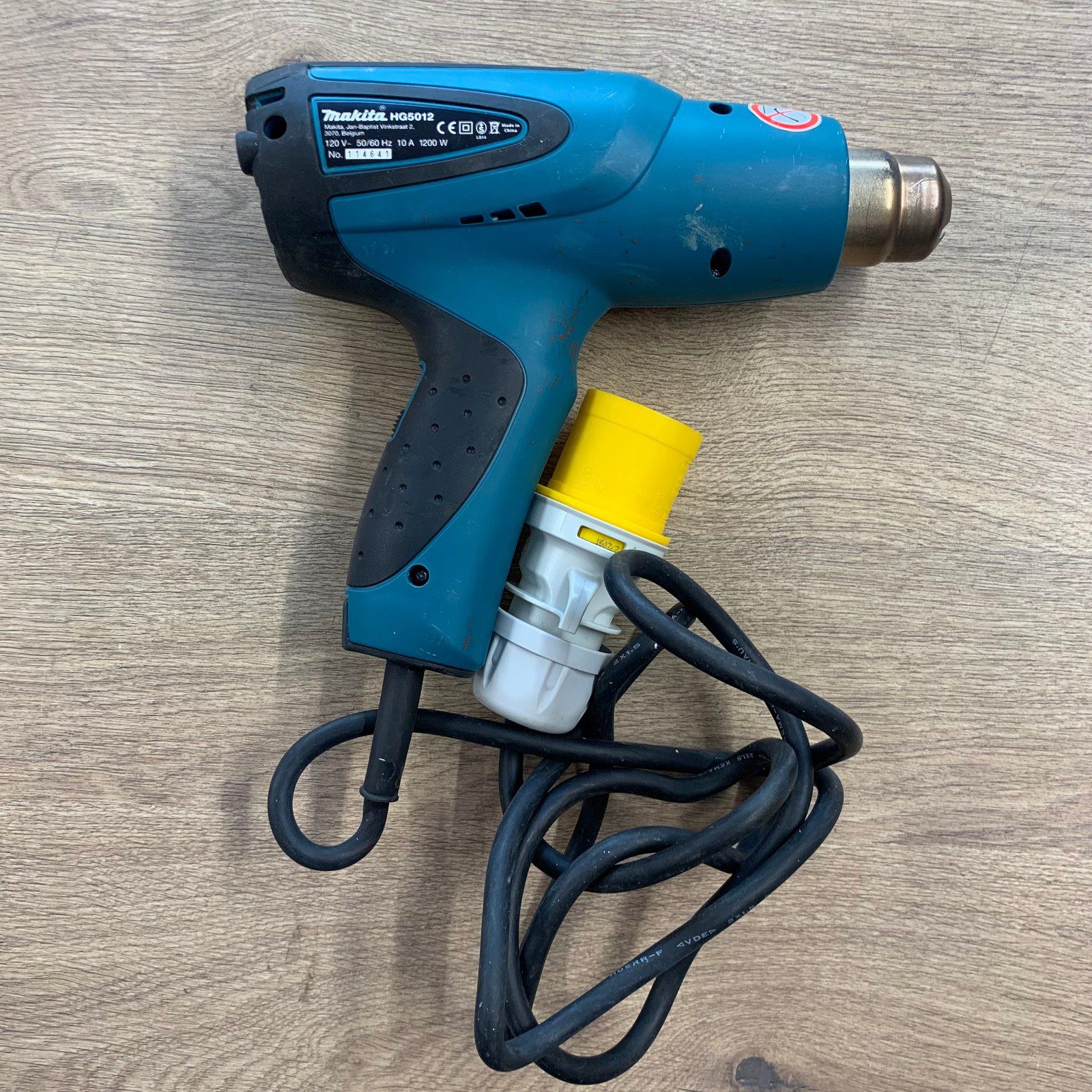 Makita HG5012K 120V Hot Air Gun Heat Gun 1200W With Case & Nozzles Used - Image 18