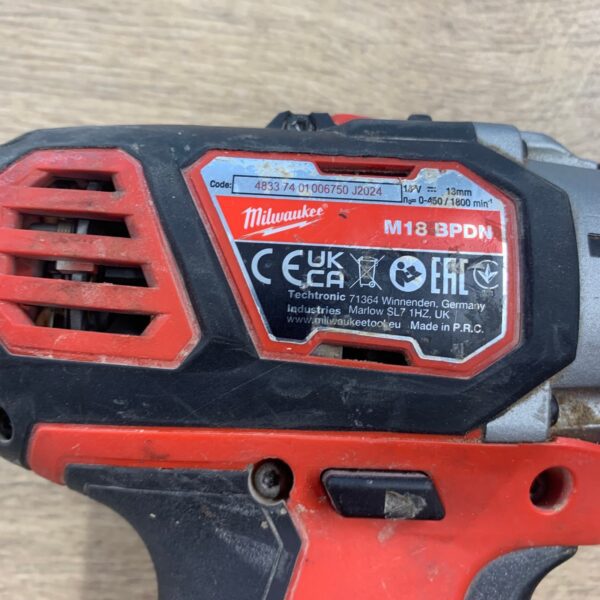 Milwaukee M18 BPDN 18V 13mm Combi Hammer Drill Body Only Refurbished