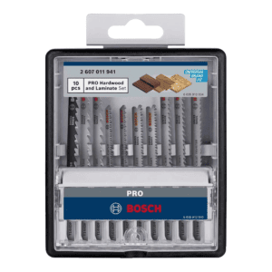 Bosch PRO Hardwood & Laminate Jigsaw Blade Set 10 Piece Universal Fit New