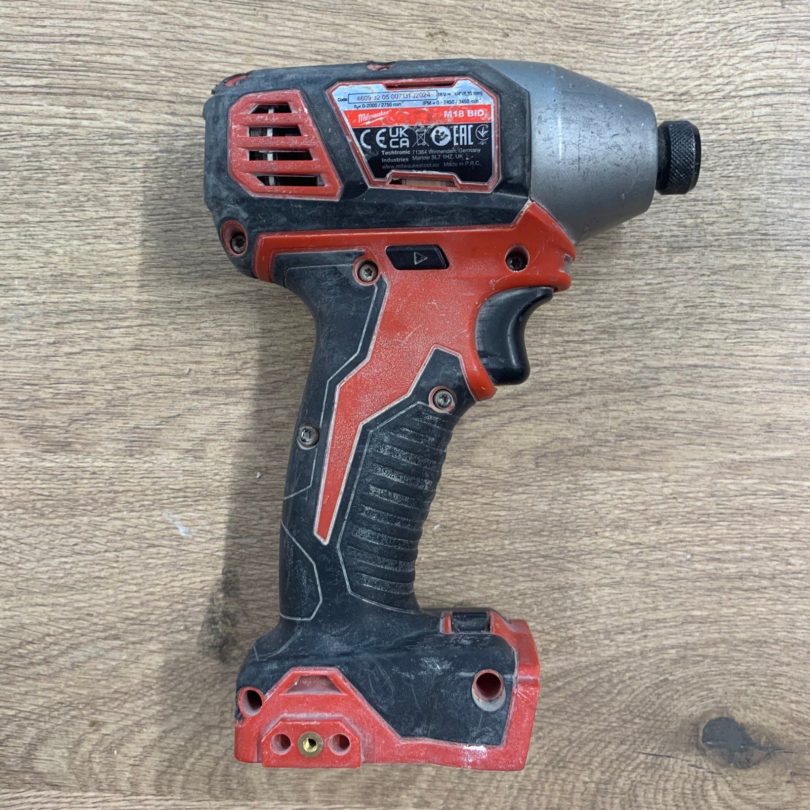 Milwaukee M18 BID 18V 1/4in Hex Impact Driver Body Only Refurbished - Image 14