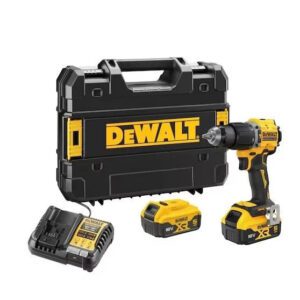 DeWalt DCD799P2T 18V XR Brushless Combi Drill 2x 5Ah Batteries Charger Case