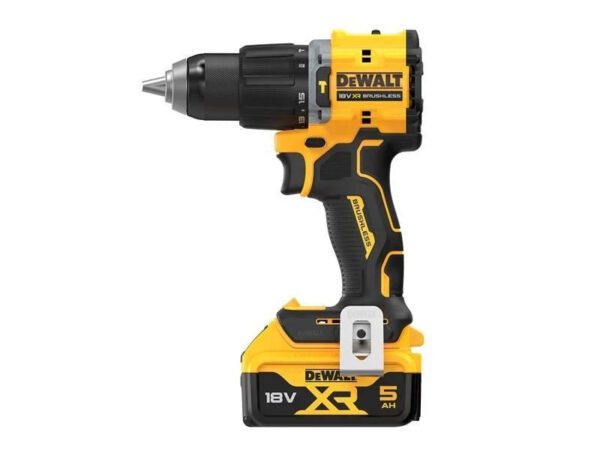 DeWalt DCD799P2T 18V XR Brushless Combi Drill 2x 5Ah Batteries Charger Case