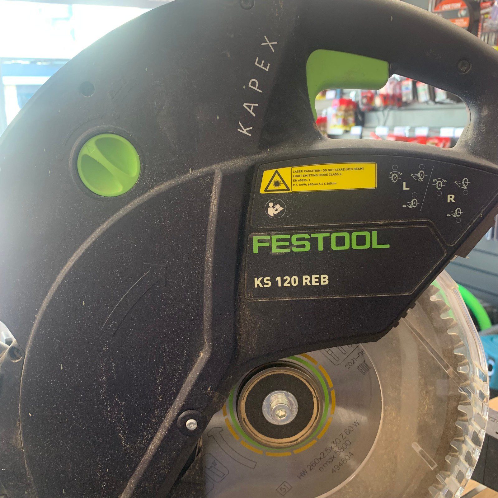Festool KAPEX KS 120 REB 240V 1600W 260mm Sliding Compound Mitre Saw - Image 2