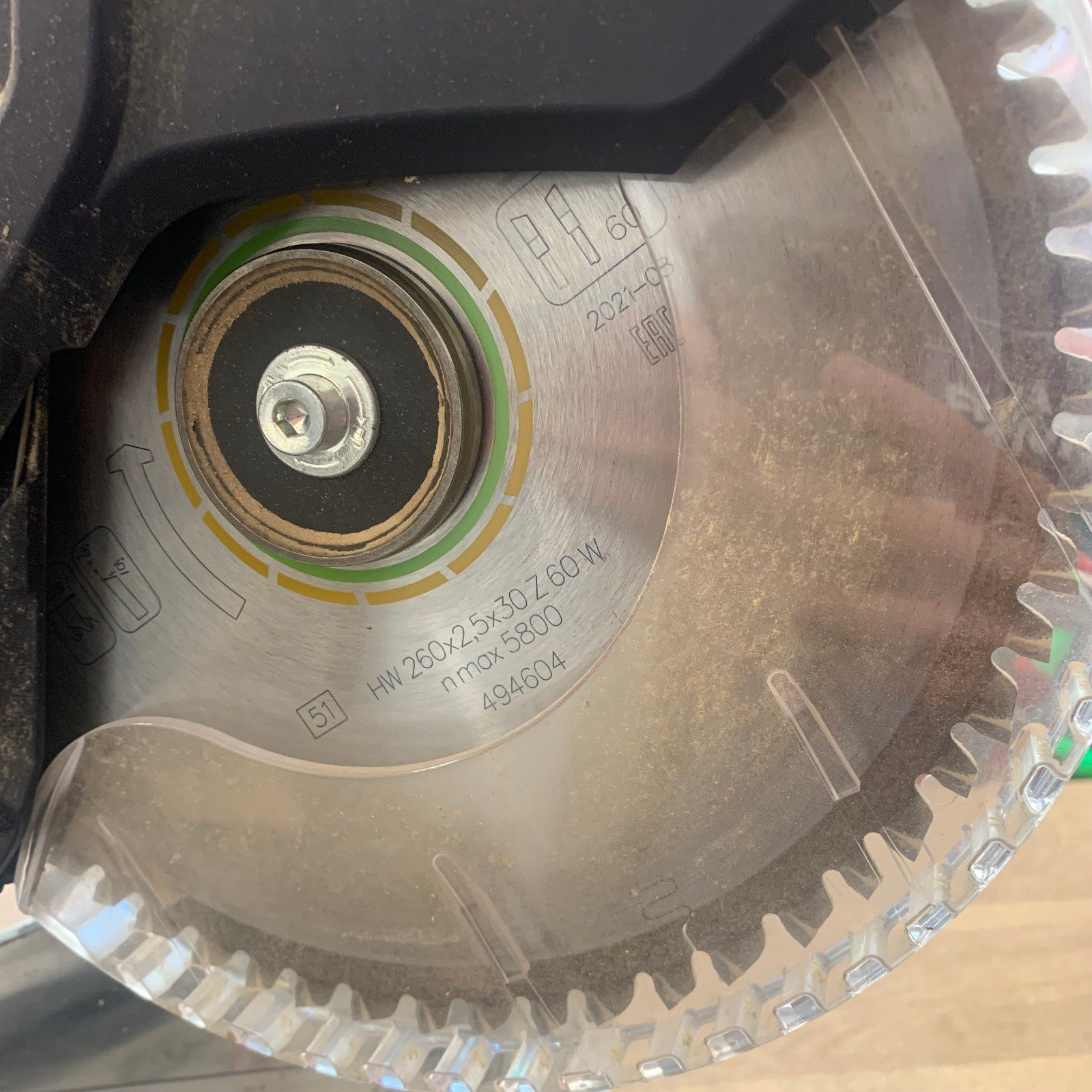 Festool KAPEX KS 120 REB 240V 1600W 260mm Sliding Compound Mitre Saw - Image 3