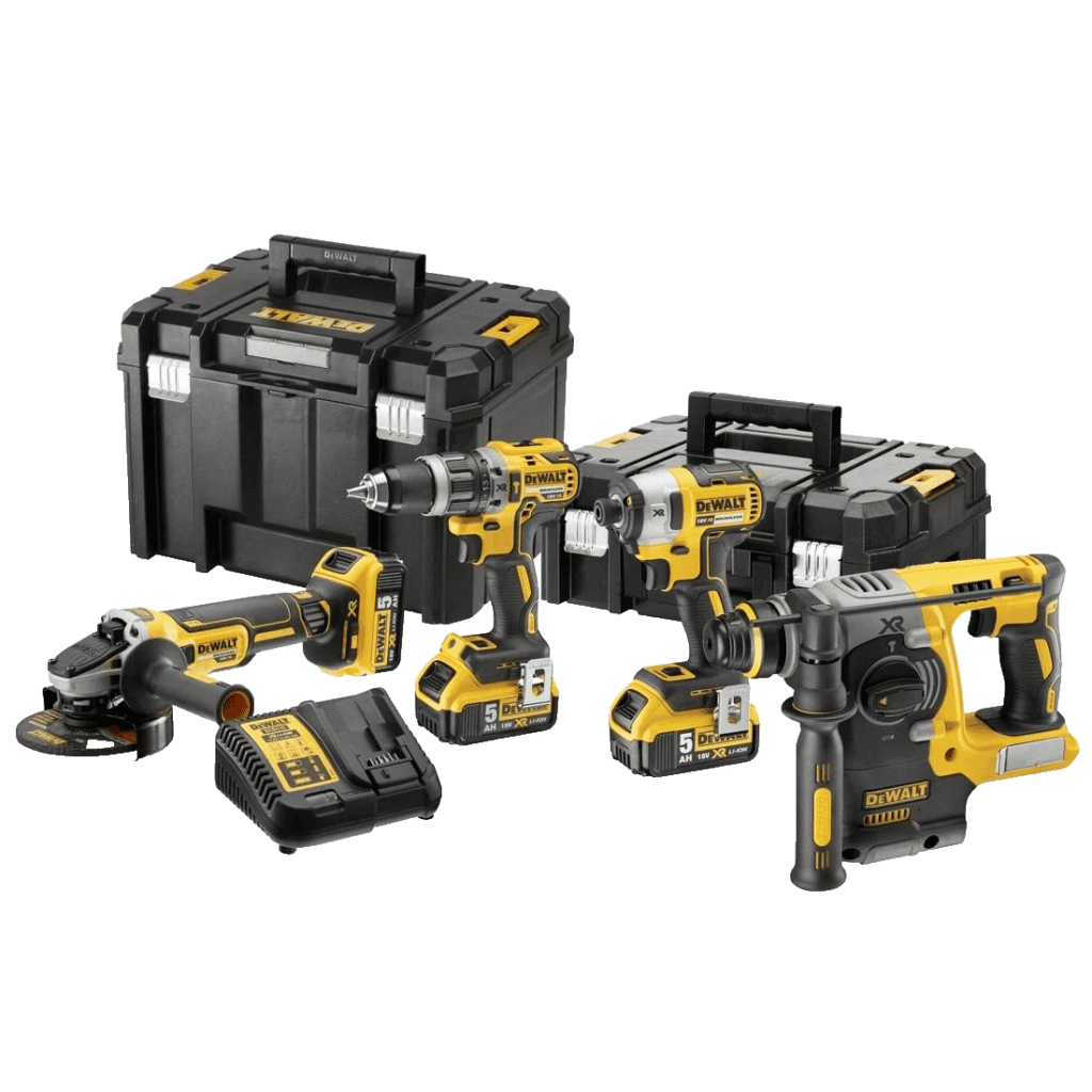 DeWalt DCK422P3T 18V XR Brushless 4 Piece Kit 3 x 5Ah TSTAK New