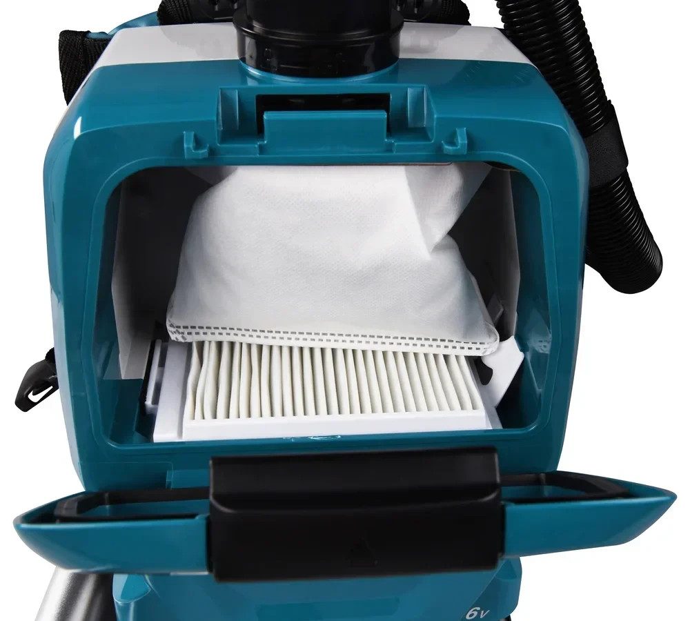 Makita DVC261TX25 36V LXT Brushless Backpack Vacuum 2x 5Ah Batteries Charger