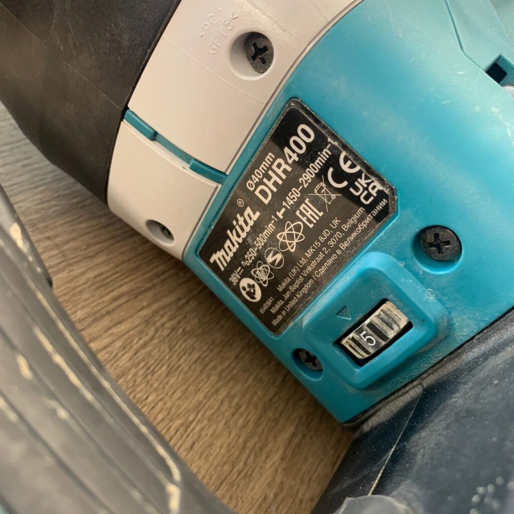 Makita DHR400 36V 40mm SDS Max Brushless Rotary Hammer Drill Body Only
