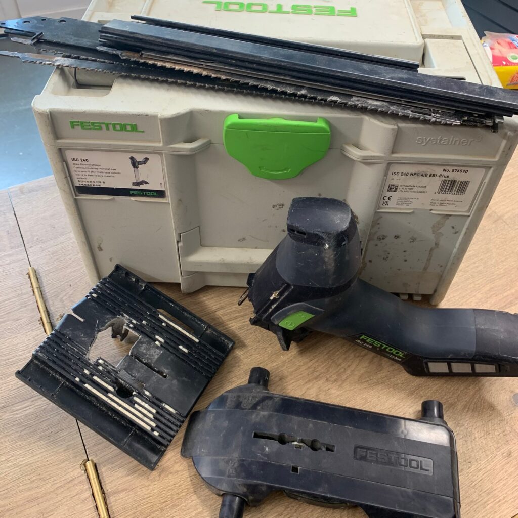 Festool ISC 240 18V Cordless Insulation Saw with Systainer & Accessories