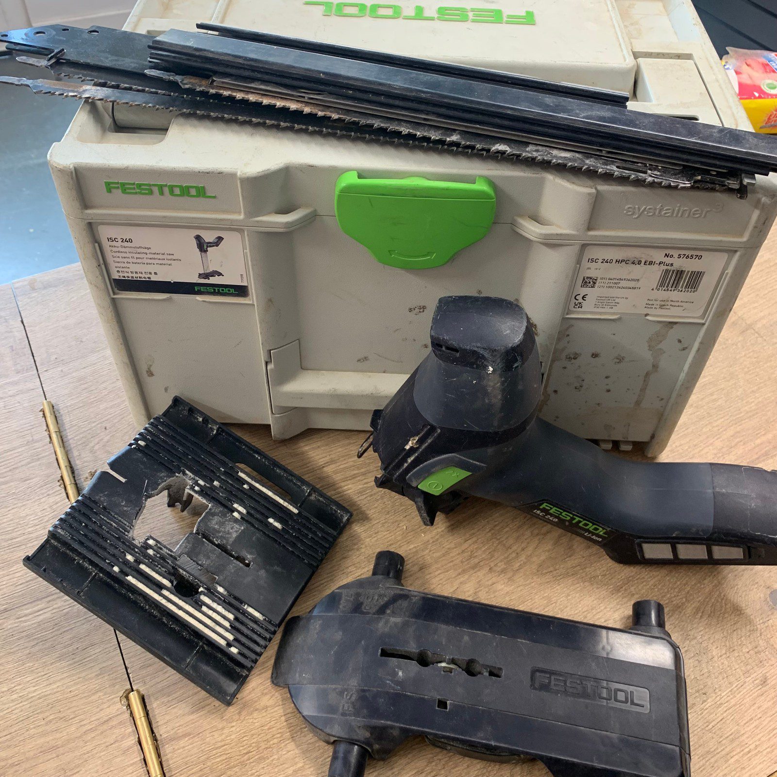 Festool ISC 240 18V Cordless Insulation Saw with Systainer & Accessories - Image 1