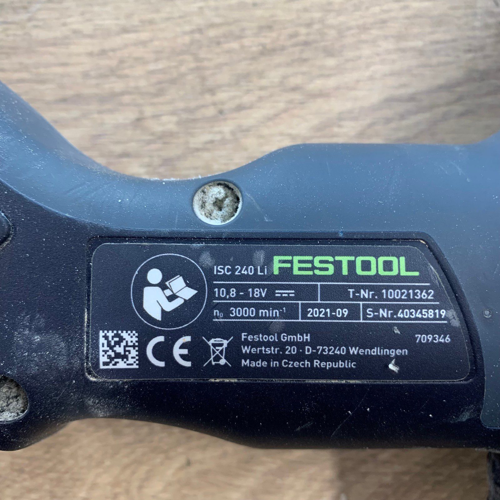 Festool ISC 240 18V Cordless Insulation Saw with Systainer & Accessories - Image 8