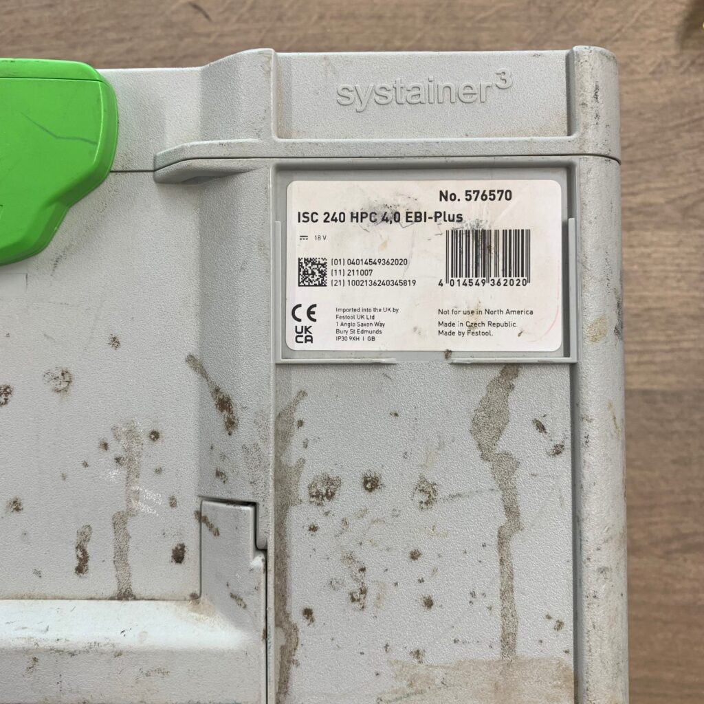 Festool ISC 240 18V Cordless Insulation Saw with Systainer & Accessories