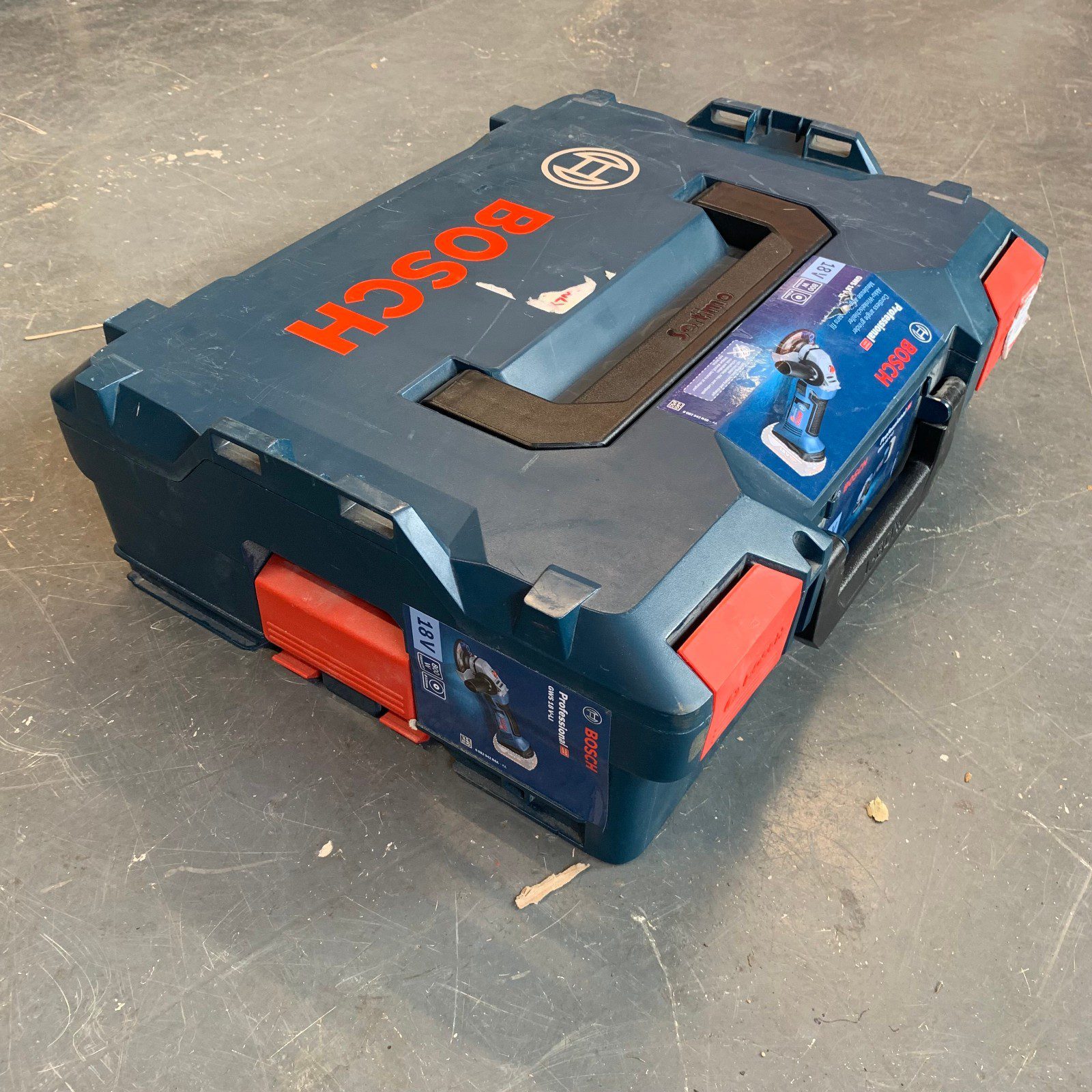 Bosch Professional GWS 18 V-LI 18V Angle Grinder Empty Carry Case Only - Image 1