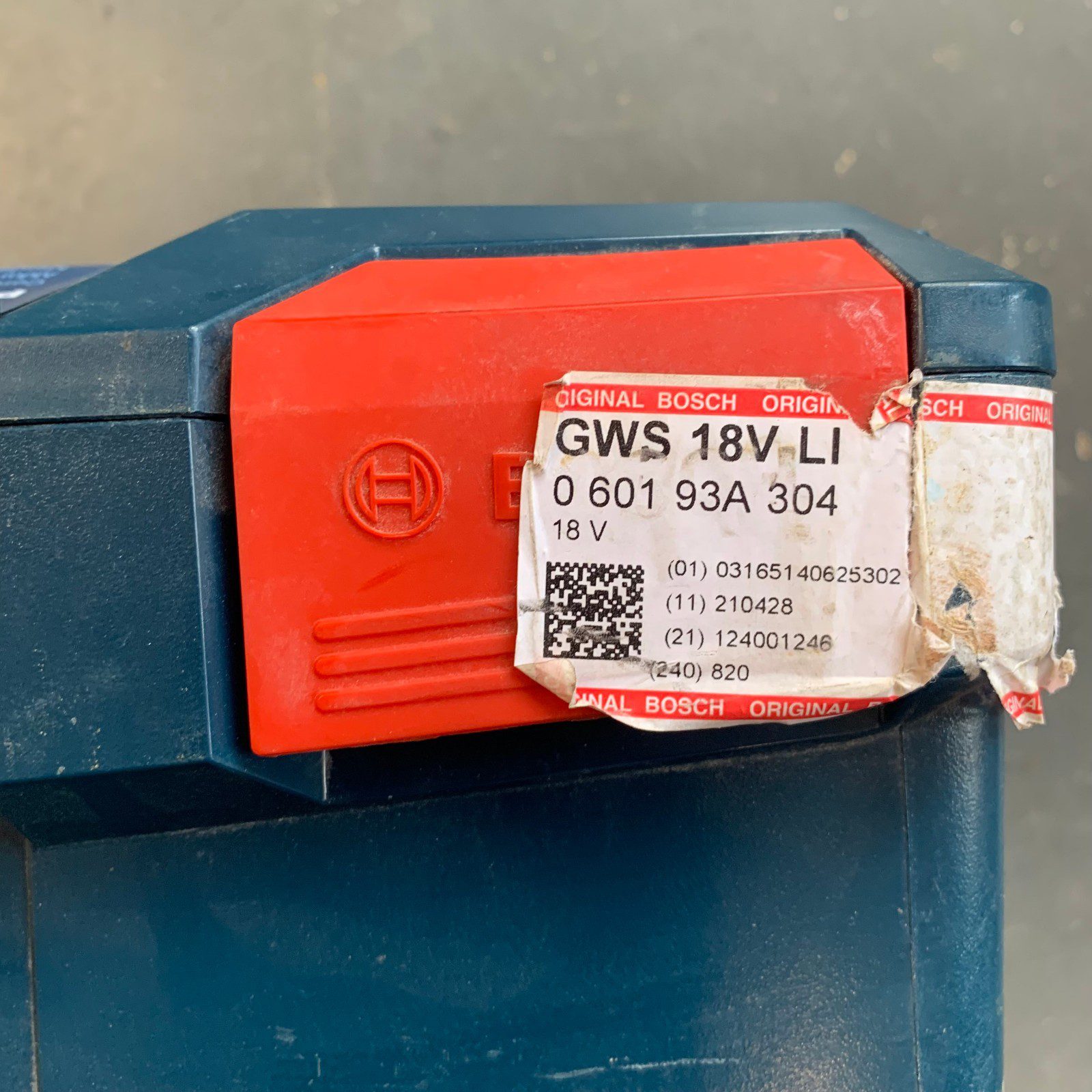 Bosch Professional GWS 18 V-LI 18V Angle Grinder Empty Carry Case Only - Image 4
