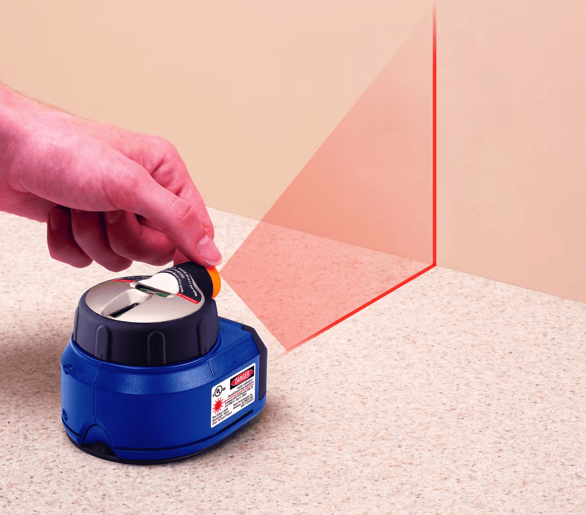 Ryobi SW-113S AIRgrip Laser Level Vacuum Base Wraps Around Corners New - Image 3