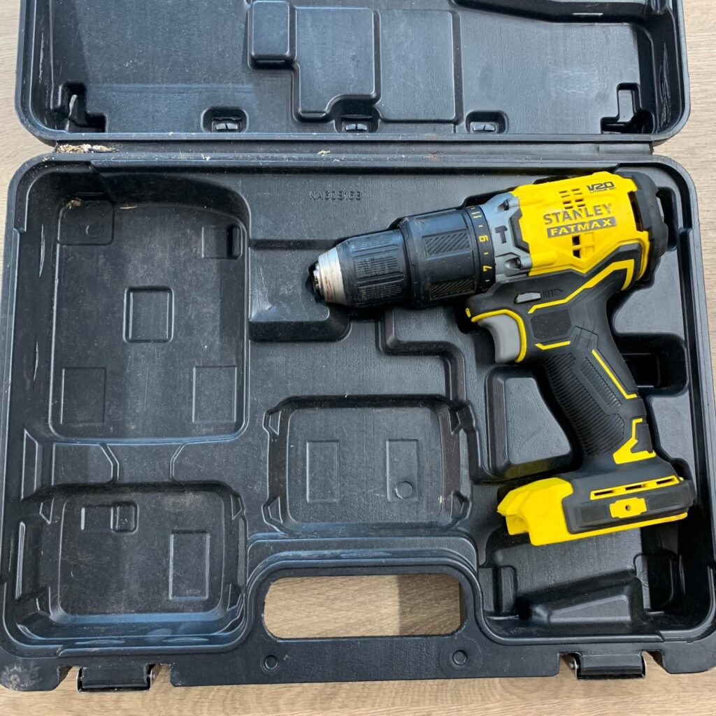 Stanley FatMax SFMCD715 18V Cordless Combi Hammer Drill + Case & Drill Bit Set