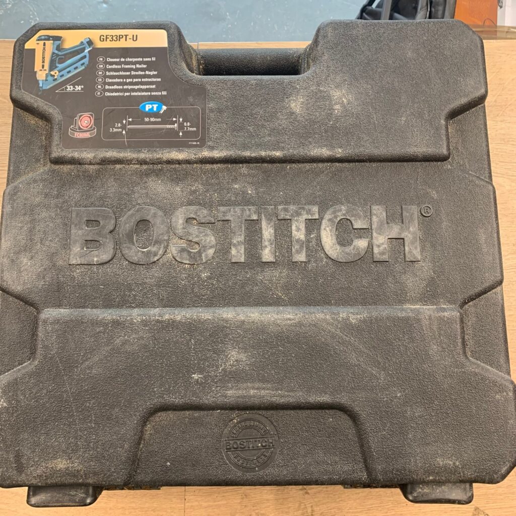 Bostitch GF33PT 7.2V Gas Cordless Framing Nailer 50-90mm 2 Batteries Case