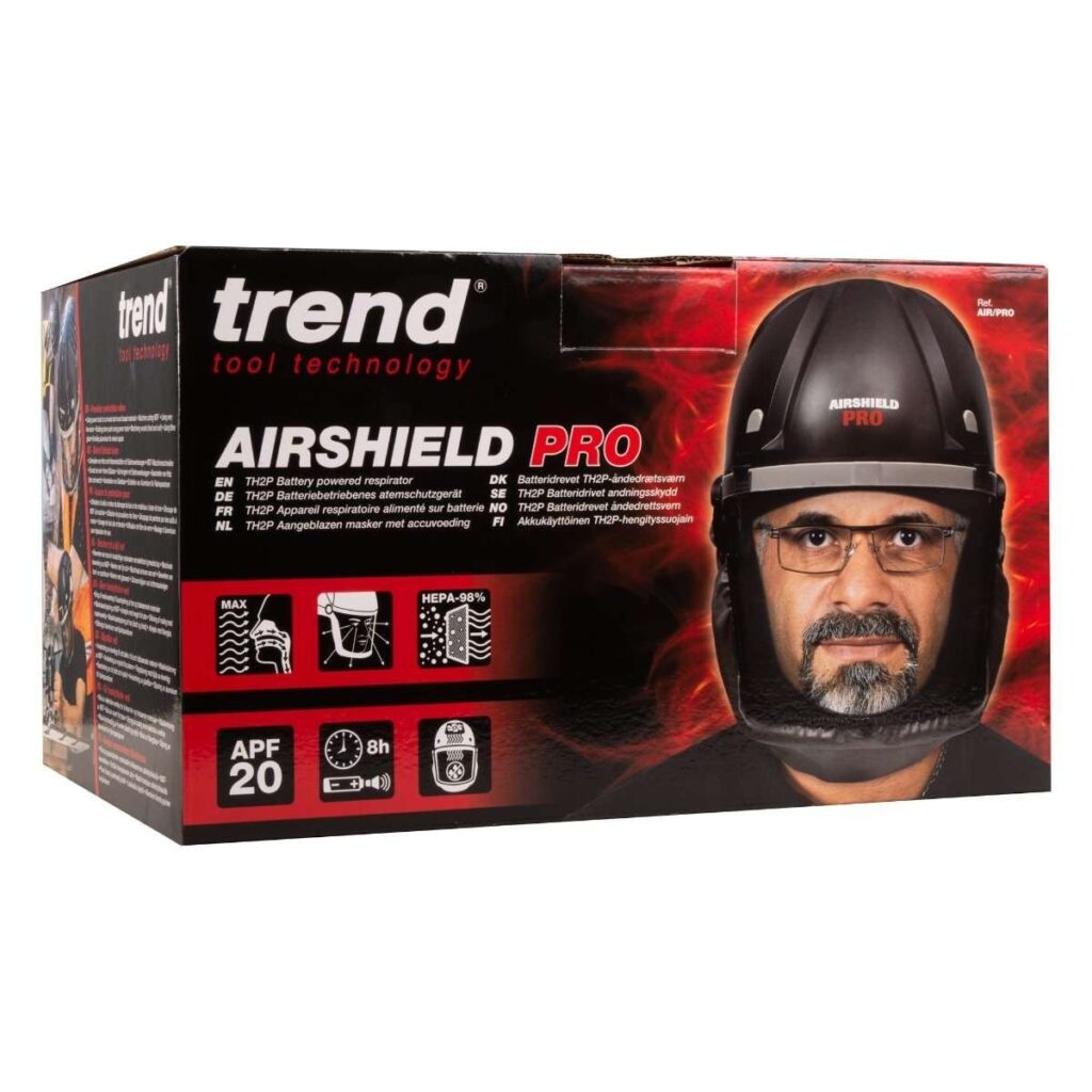 Trend Airshield Pro APF20 Battery Powered Respirator Helmet