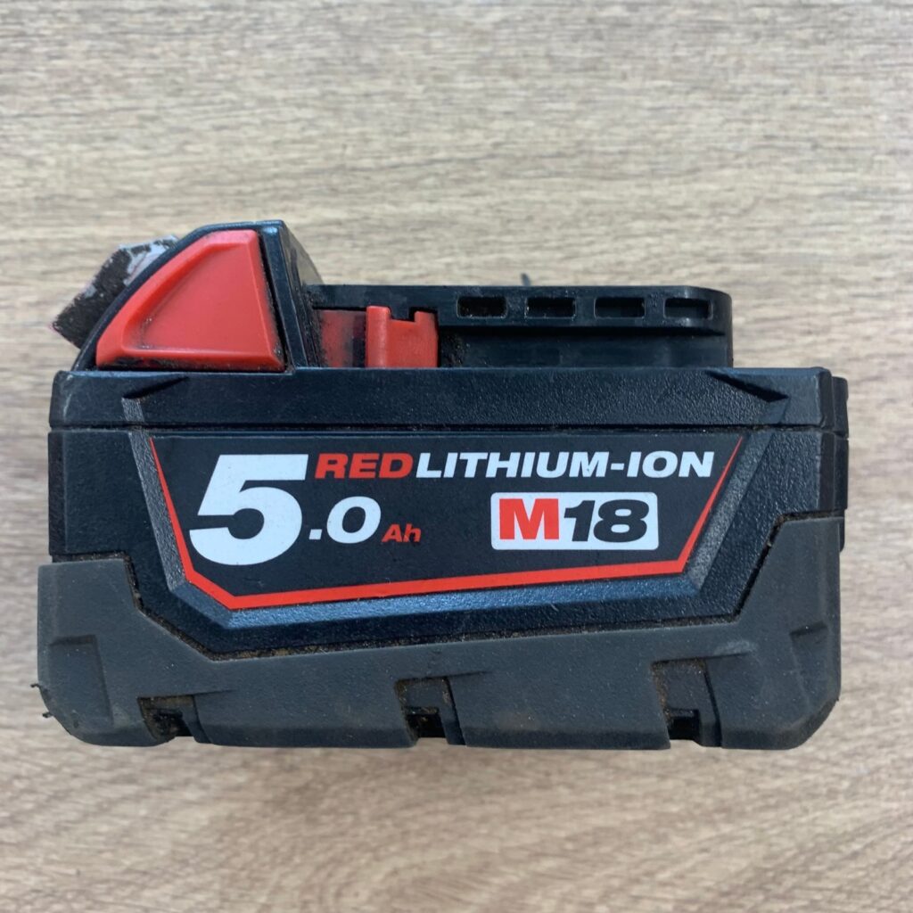 Milwaukee M18 18V 5.0Ah RedLithium-Ion Battery Pack Used