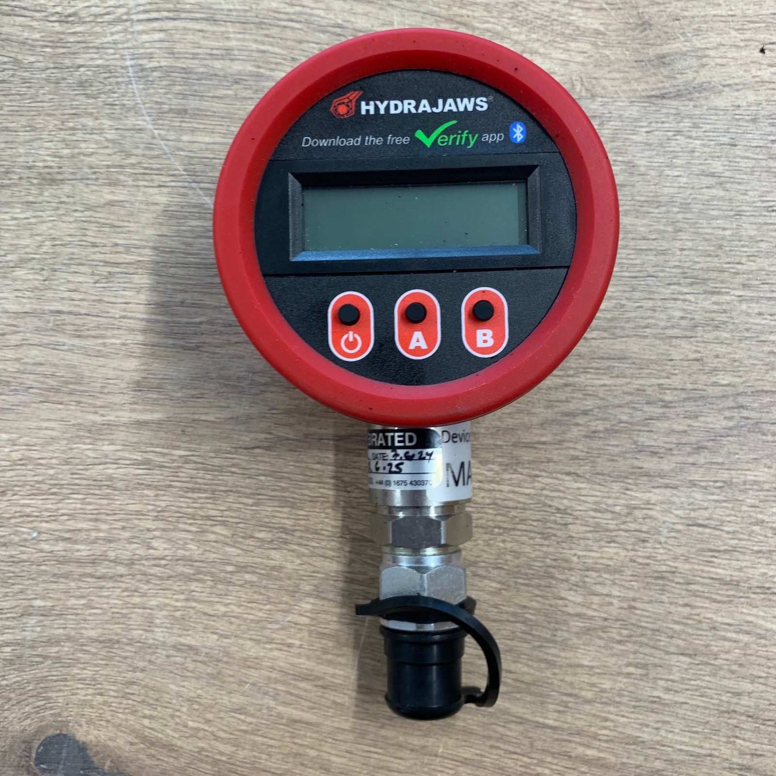 Hydrajaws Model 2000 Hydraulic Pull Tester Anchor Tester Kit 25kN Case Gauges - Image 21